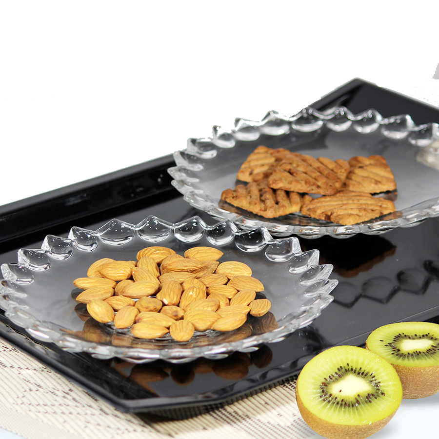 Craftel Glass Snack Plate