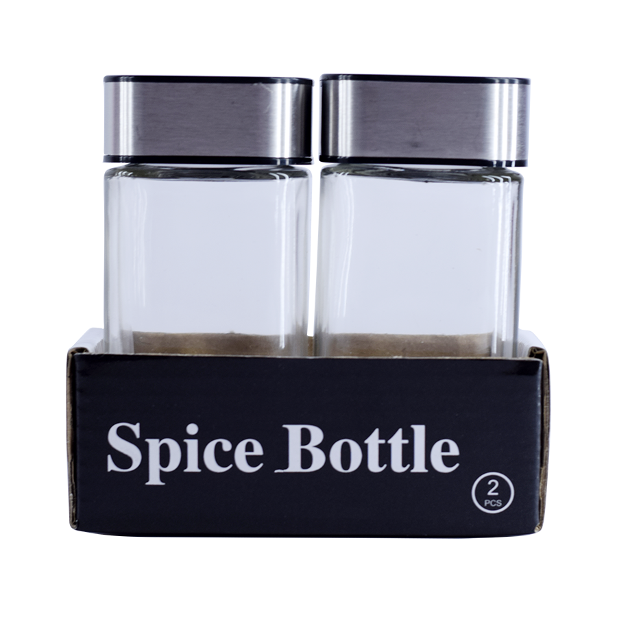 DP Salt & Pepper Set - Stainless Steel Lid