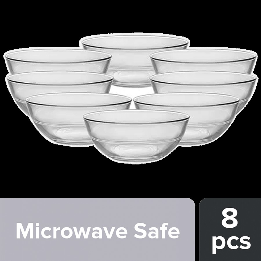 Duralex Lys Clear Bowl Set - Microwave & Dishwasher Safe