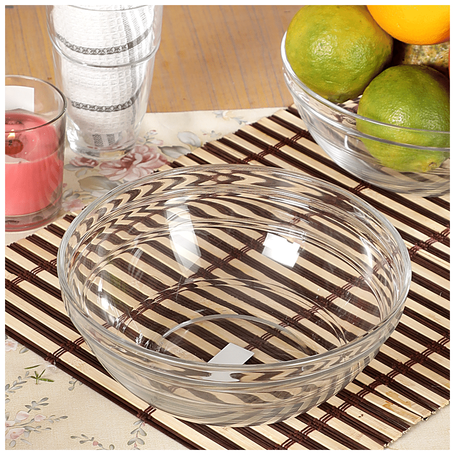 Duralex Lys Clear Stackable Bowl - Dishwasher Safe