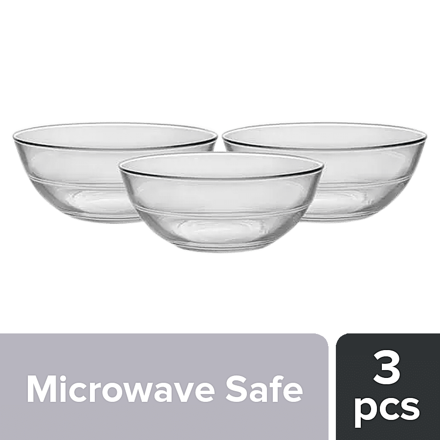 Duralex Lys Clear Stackable Bowl - Microwave & Dishwasher Safe