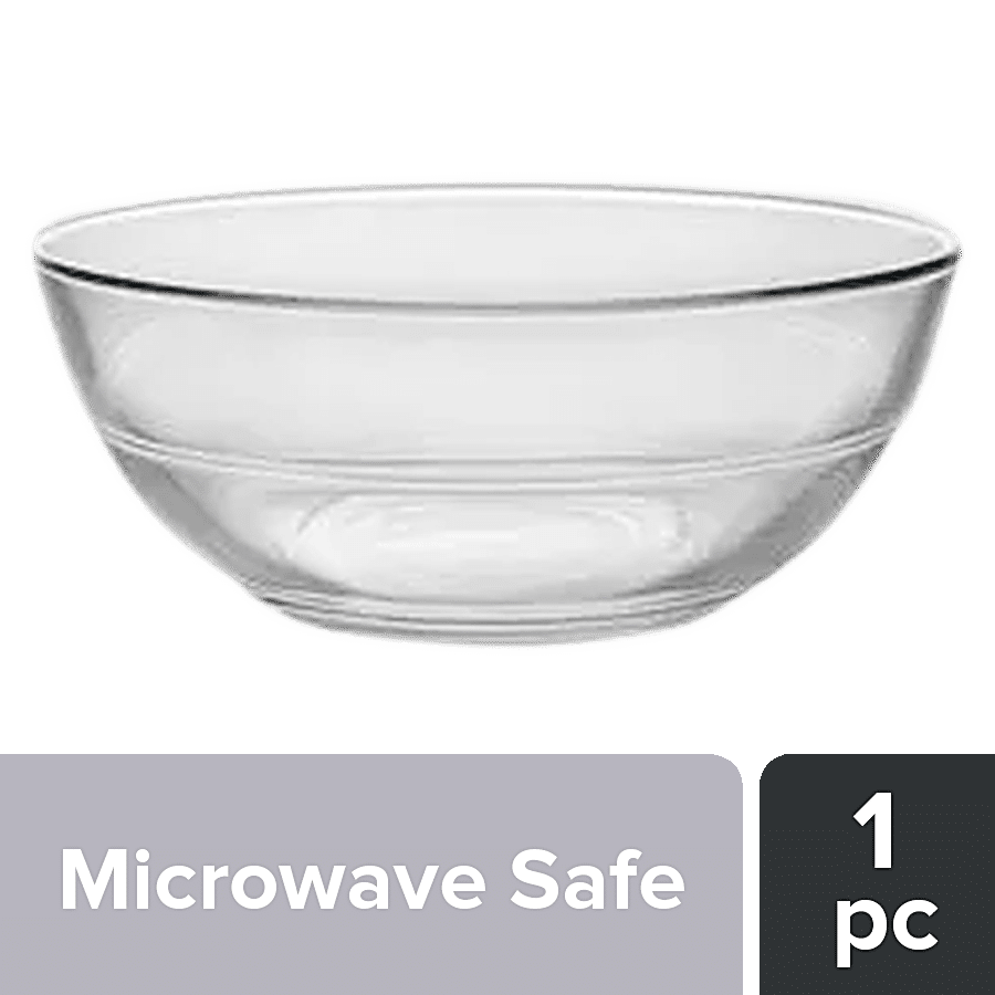 Duralex Lys Clear Stackable Bowl - Microwave & Dishwasher Safe