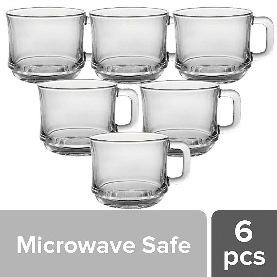 Duralex Lys Clear Stackable Cup - Microwave & Dishwasher Safe