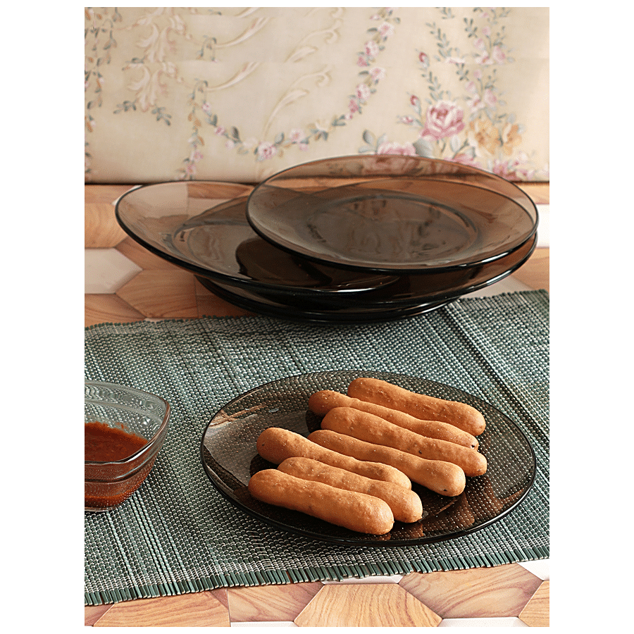 Duralex Lys Creole Dessert Plate Set - Chip Resistant