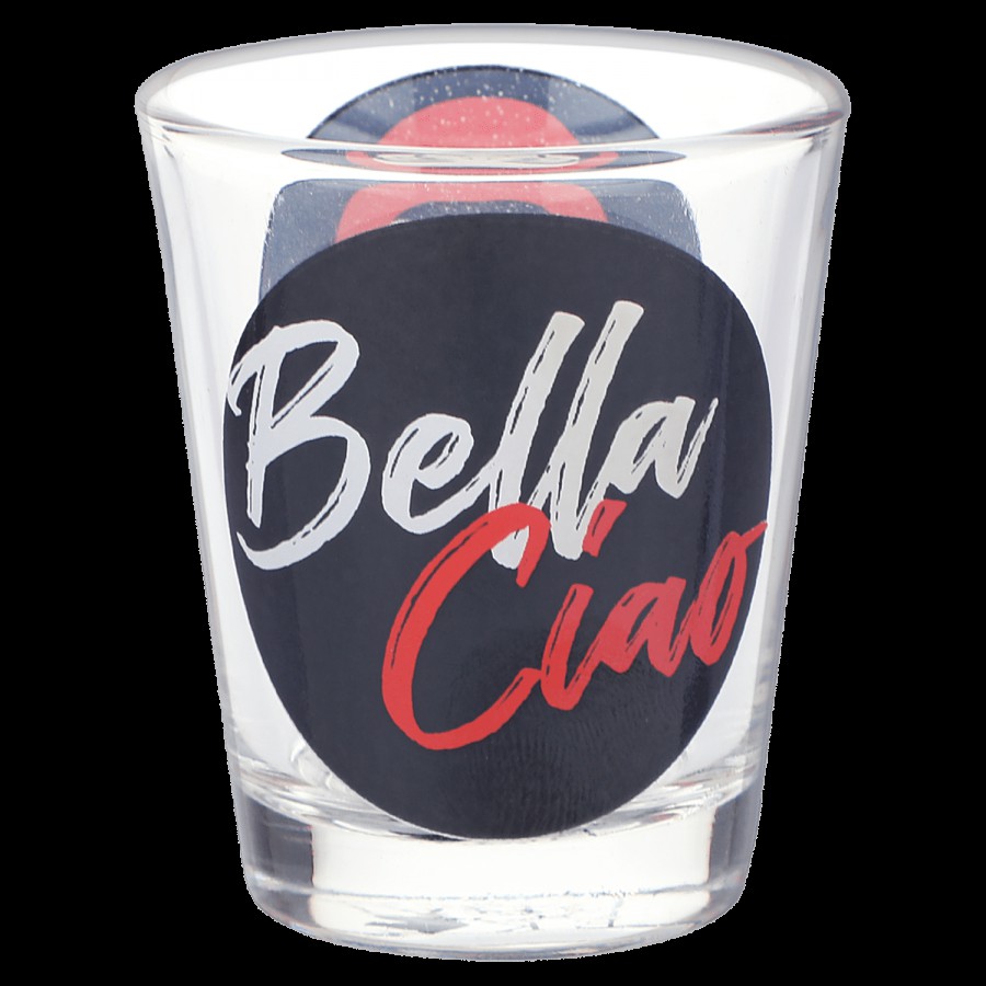 Ek Do Dhai Bella Ciao Shot Glass