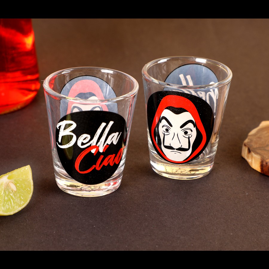 Ek Do Dhai Bella Ciao Shot Glass