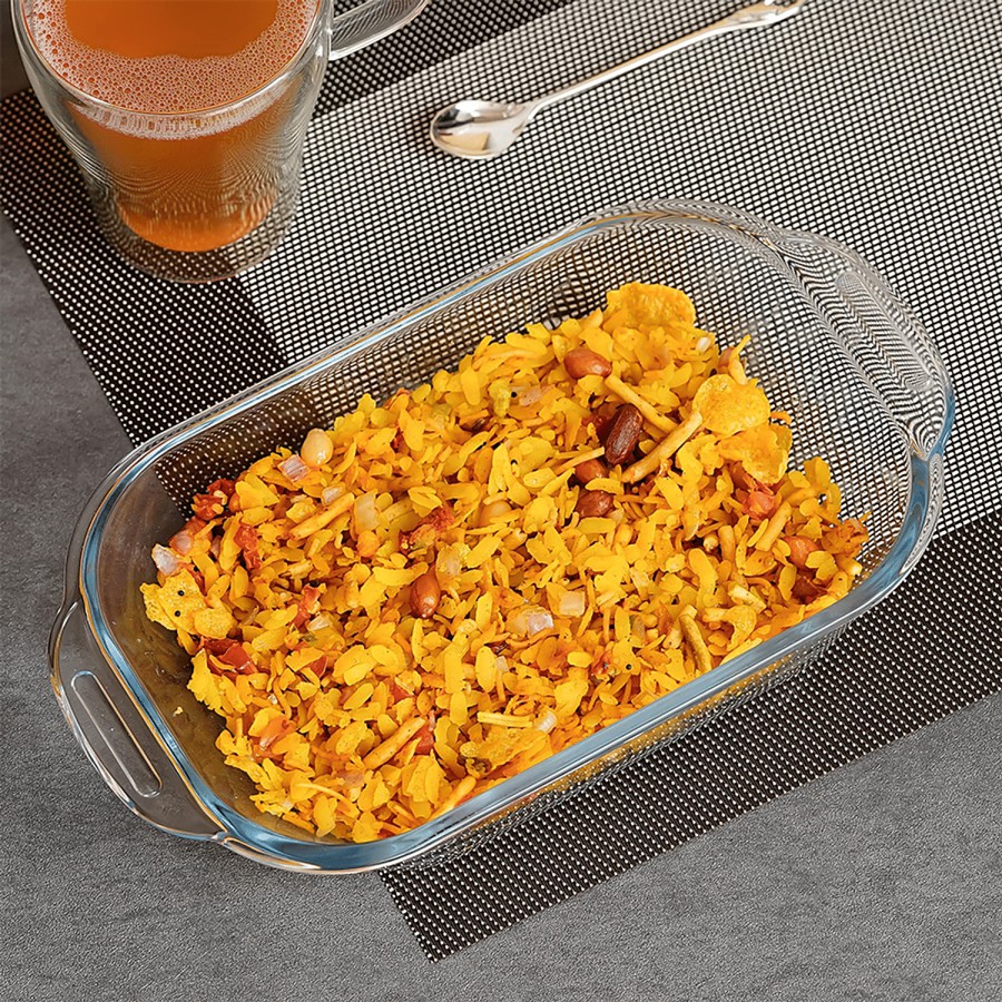 Femora Borosilicate Glass Baking Dish - Temperature Resistant