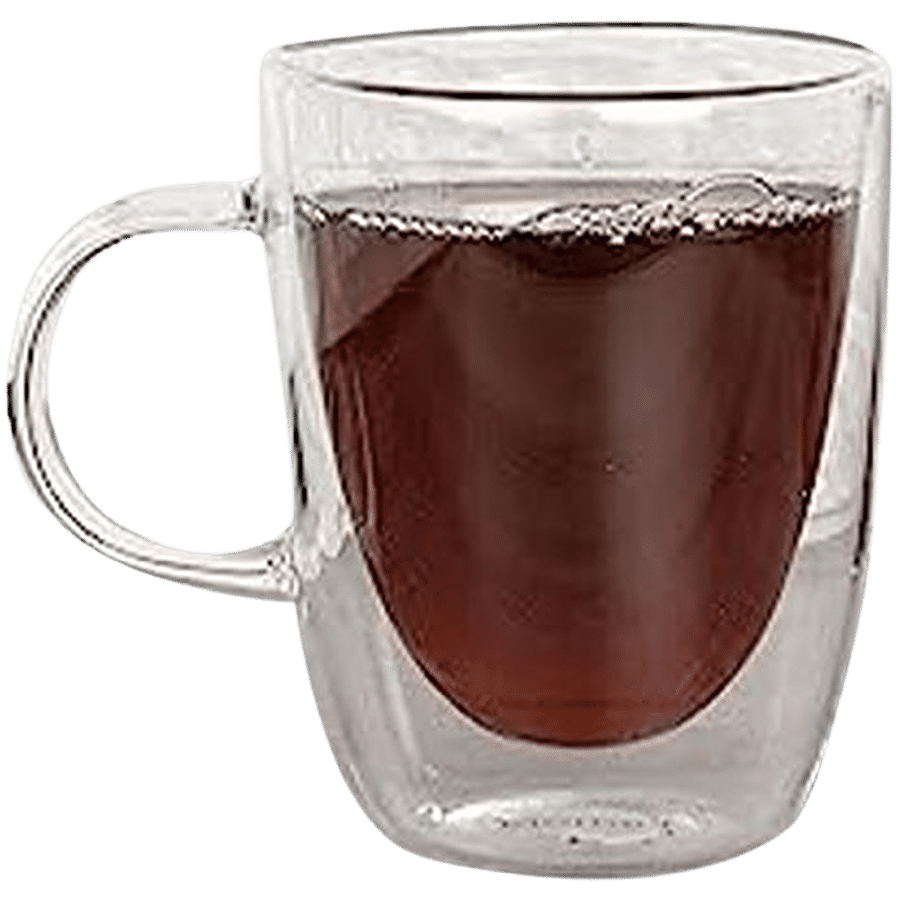 Femora Borosilicate Glass Double Walled Tea Cup