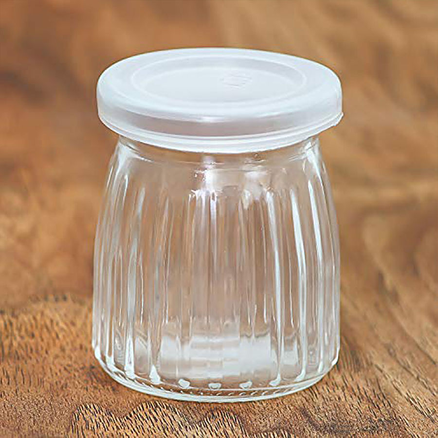 Femora Clear Glass Storage/Spice Jars -  Airtight