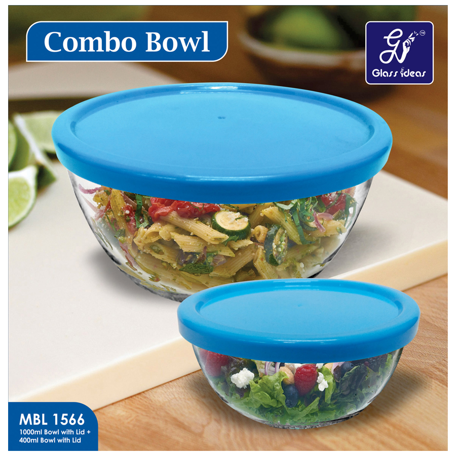 Glass Ideas  Combo Bowl With Lid