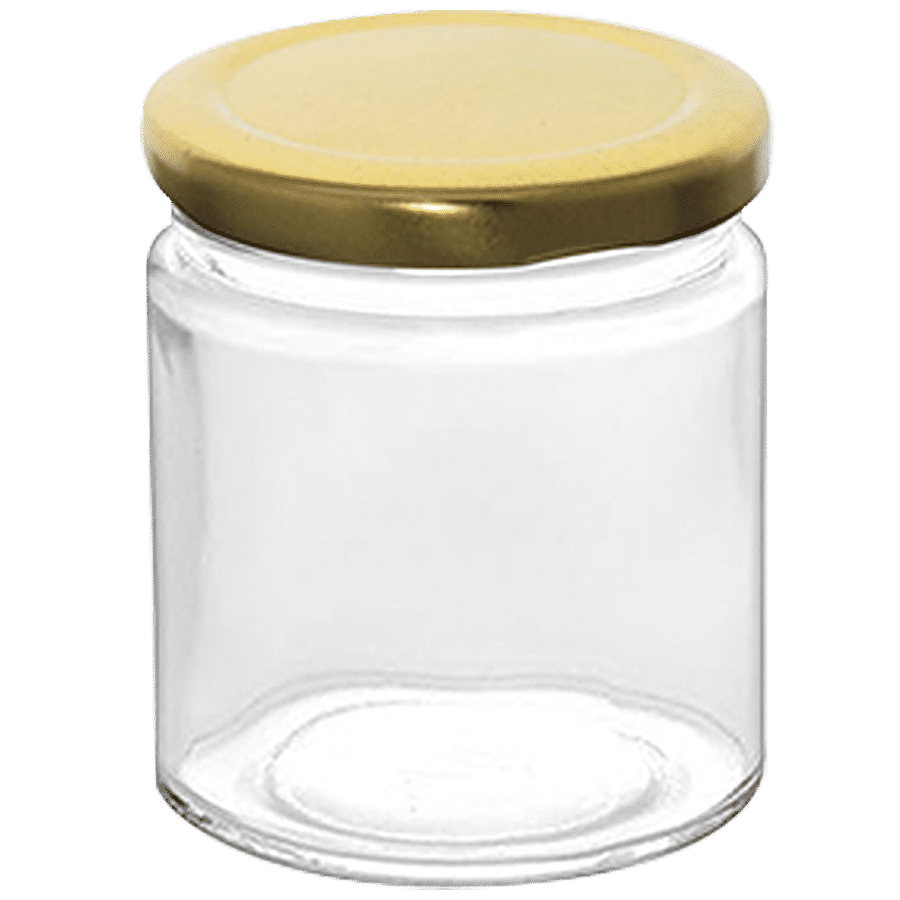 Glass Ideas  Glass Jar With Metal Cap