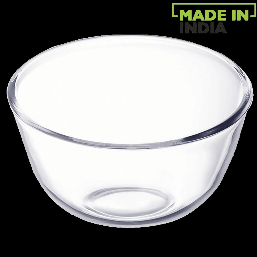 Glass Ideas  Serving Mixing Bowl Set - Heat Resistant