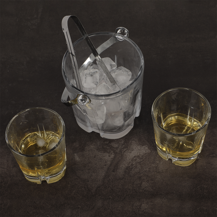 HONGLI Glass Set With Ice Bucket