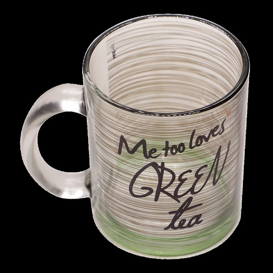 Hot Muggs Green Tea Mugs With Message