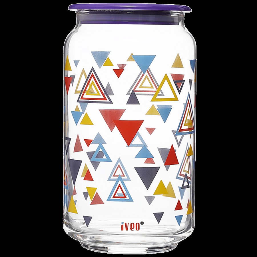 Iveo  Amaze Air Tight Glass Jar - Arena