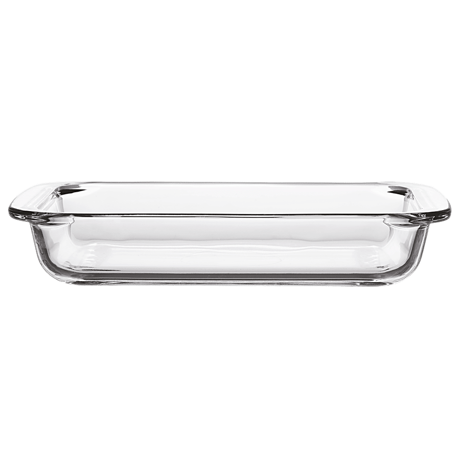 Iveo  Borosilicate Glass Rectangular Tray - Microwave Safe