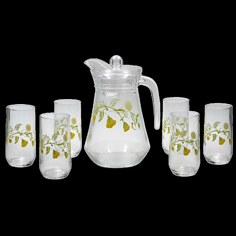 Luminarc  Lemon Set Yellow Flower