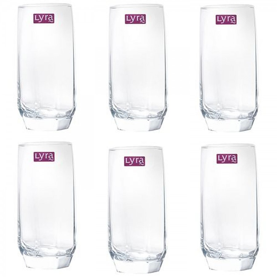 Lyra Water/Juice Glass - Diamond Long