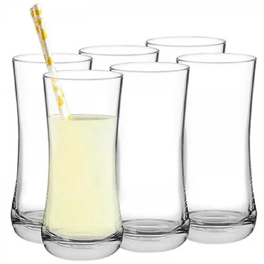 Ocean Aloha Glass Water & Juice Glasses -  Clear