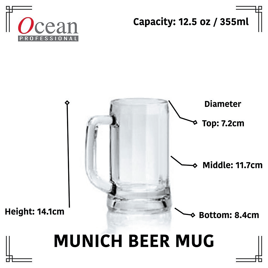 Ocean Glass Munich Beer Mug - High Quality