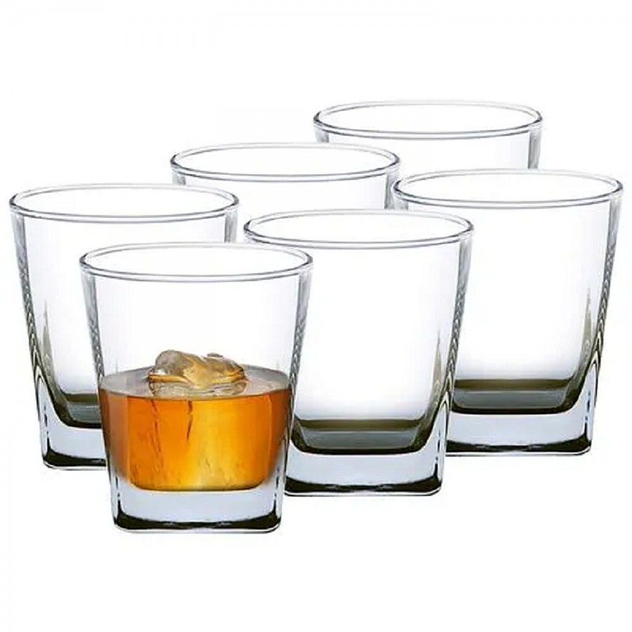 Ocean Plaza Glass Set - Transparent New