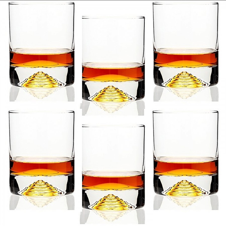 Ocean Whiskey Glass - Transparent