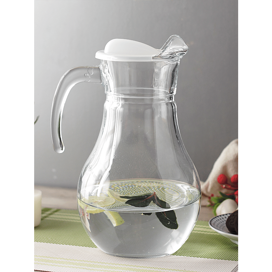 Pasabahce Glass Jug/Carafe/Bottle/Kosem - Bistro