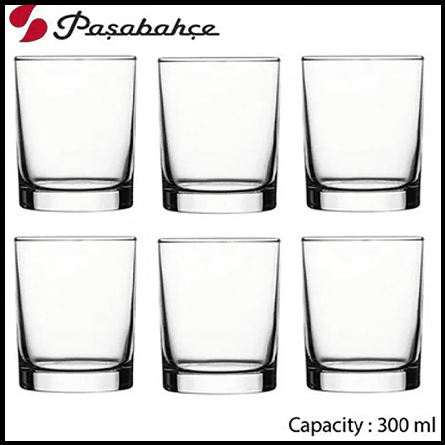 Pasabahce Istanbul Glass Whisky/Juice Tumbler