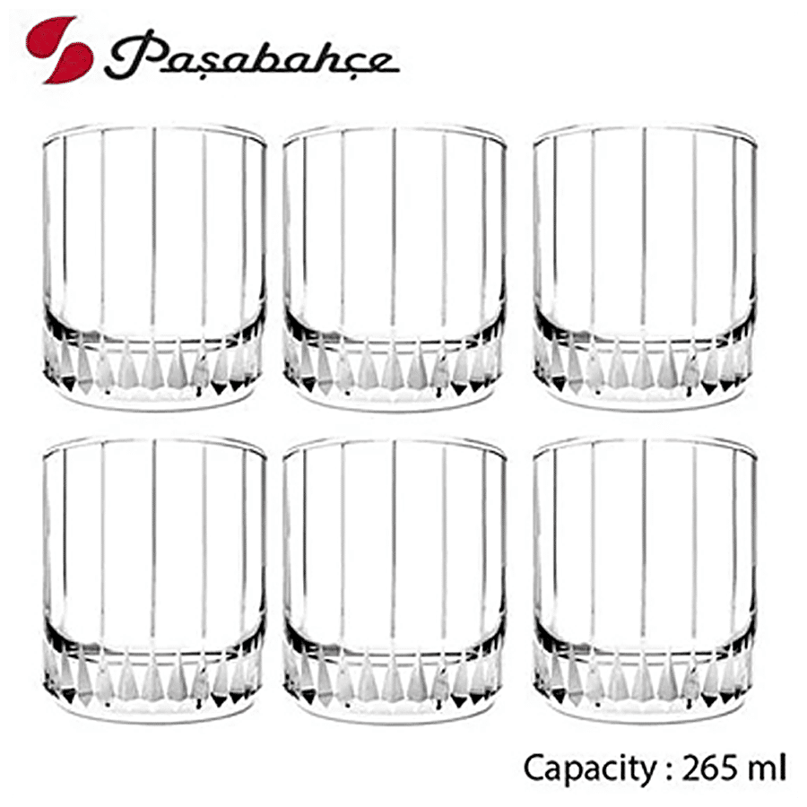 Pasabahce Liea Glass Whisky/Juice Tumbler