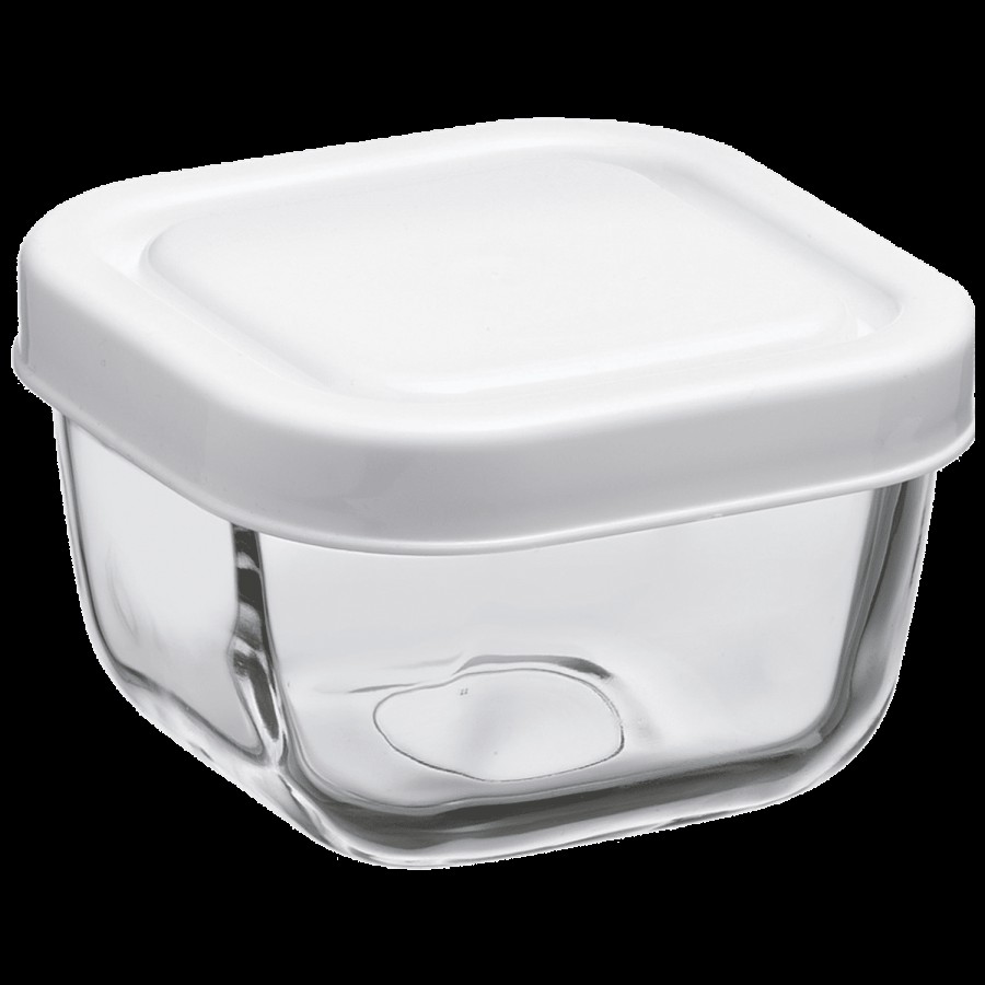 Pasabahce Snow Food Storage Container With Lid Set