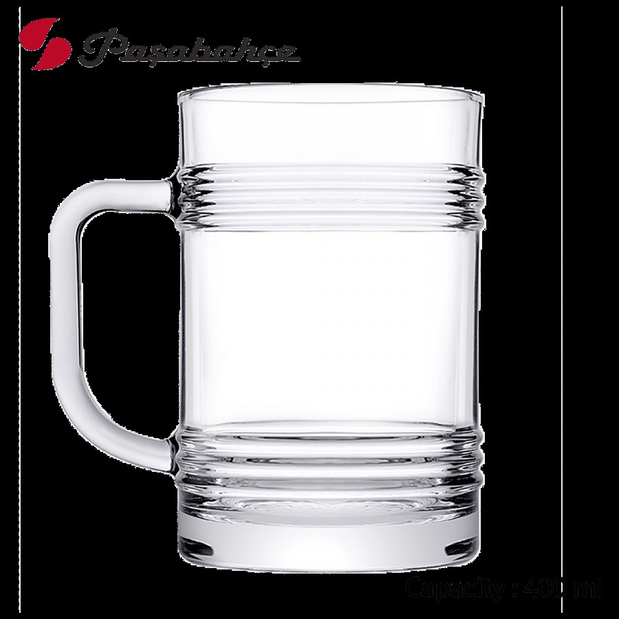 Pasabahce Tin Can Glass Beer Mug - Tempered Glass