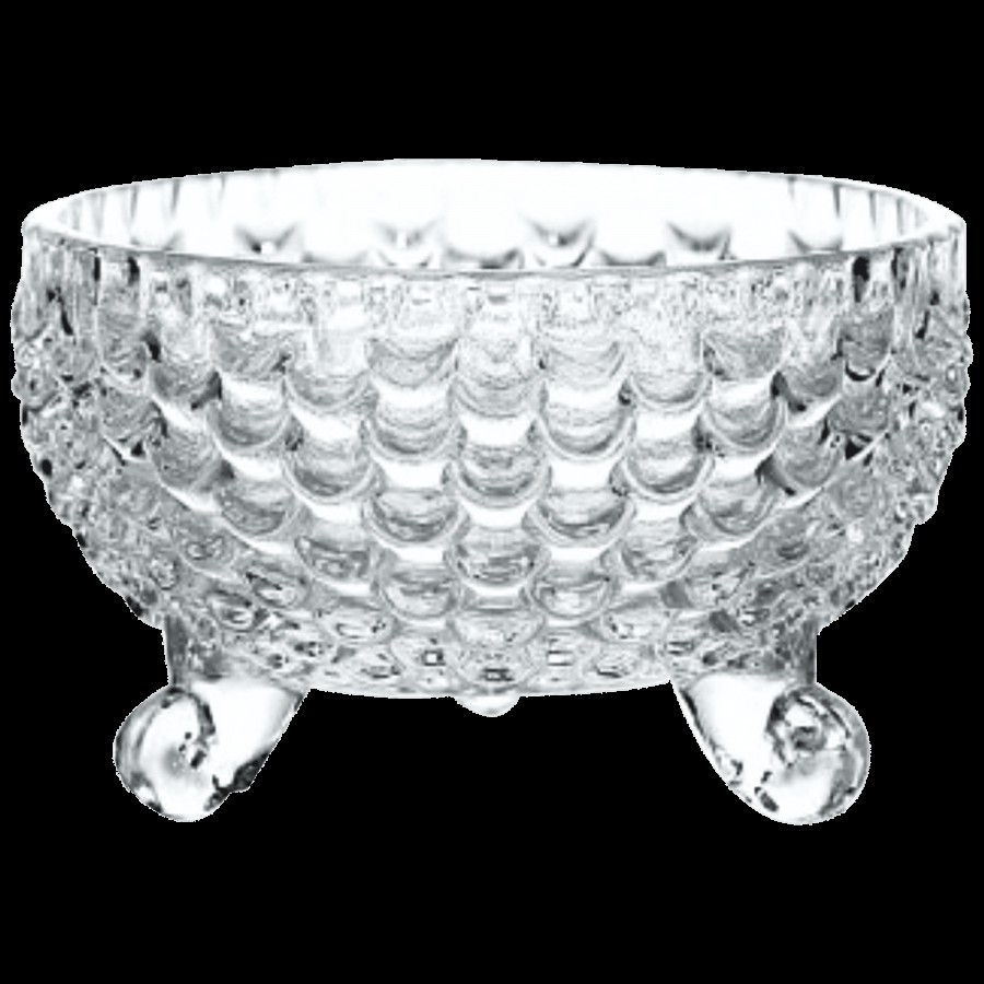 Roxx Solaris Compart Bowl - Premium Quality Glass