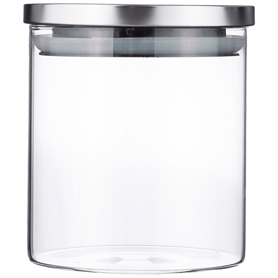 Sanjeev Kapoor Classic Borosilicate Glass Container - Round