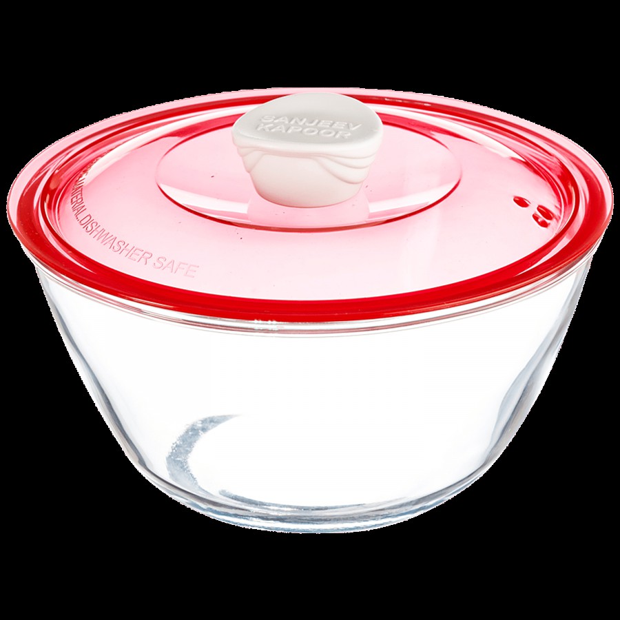 Sanjeev Kapoor Mixing/Serving Bowl - Borosilicate Glass