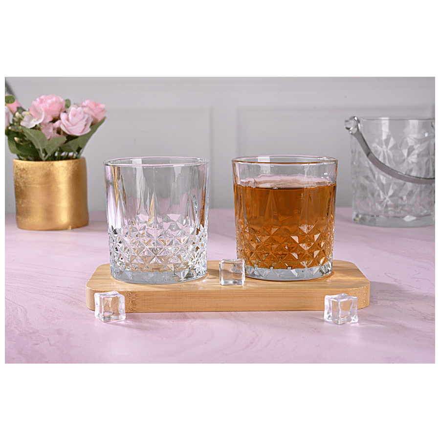 Sanjeev Kapoor Paris Crystal Whisky Glass - Highly Durable