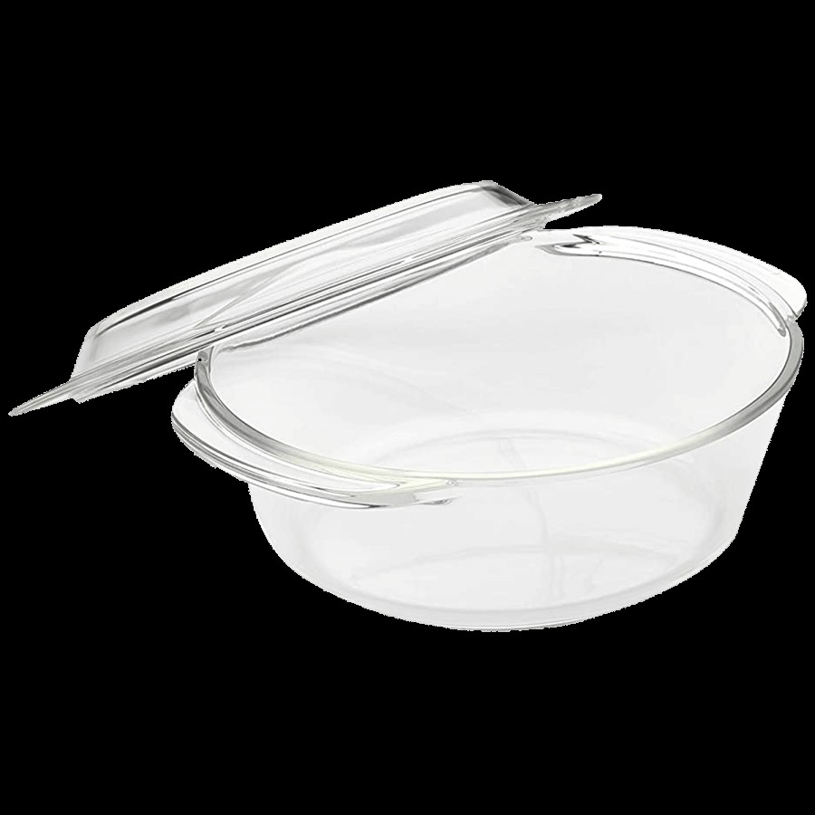 Signoraware Bake N Serve Casserole Bakeware & Oven Safe Glass - Clear