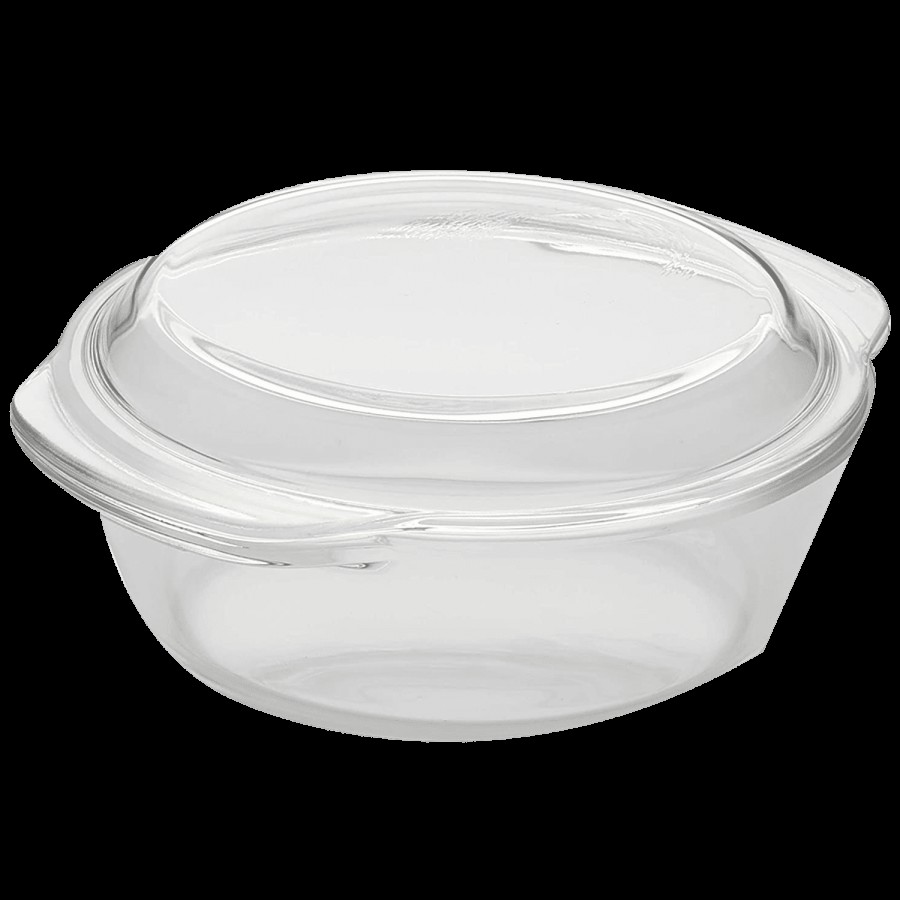 Signoraware Bake N Serve Casserole Bakeware & Oven Safe Glass - Clear