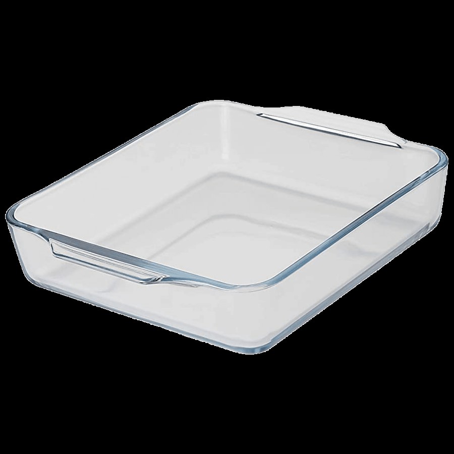 Signoraware Bake N Serve Square Bakeware & Oven Safe Glass Dish - Clear