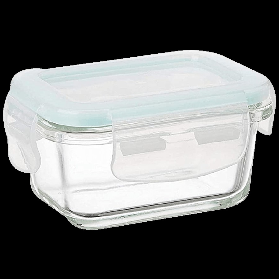 Signoraware Borosilicate Glass Food/Tiffin/Storage Container - With Lid