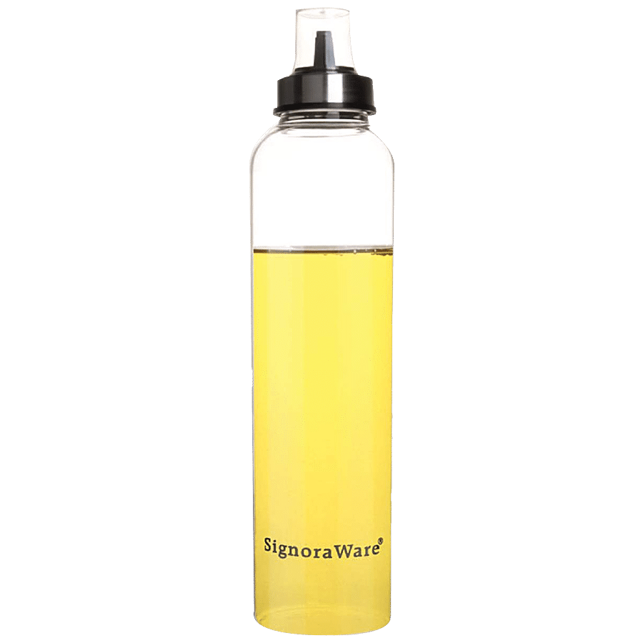 Signoraware Even Flow Borosilicate Glass Oil Dispenser - Clear