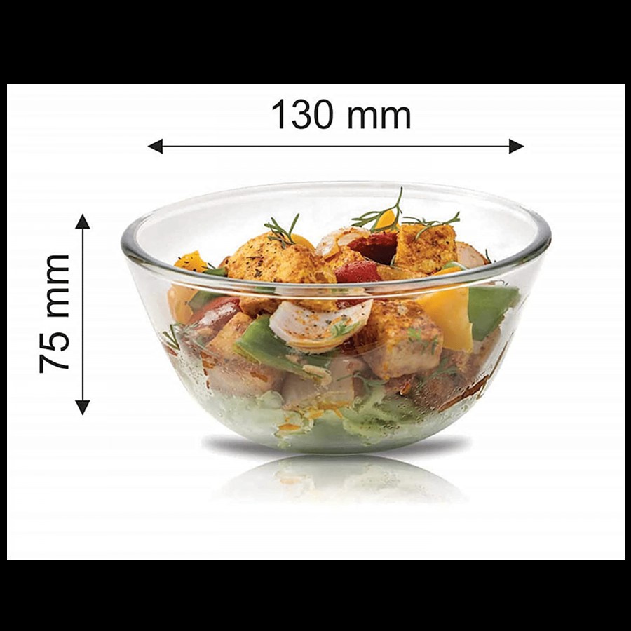 Signoraware Mixing Bowl Borosilicate Glass - Clear