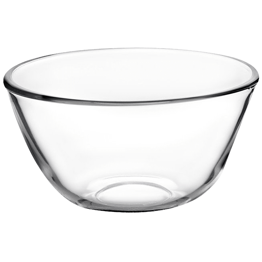 Signoraware Mixing Bowl High Borosilicate Bakeware Safe Glass - Clear