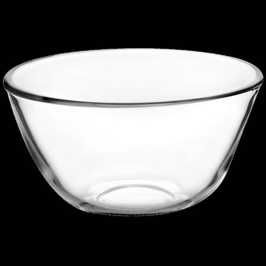 Signoraware Mixing Bowl High Borosilicate Glass - Clear