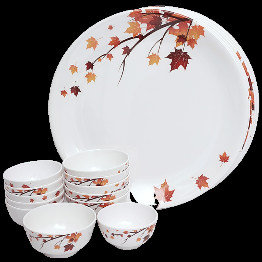 Superware Classic Round Buffet Set - Maple