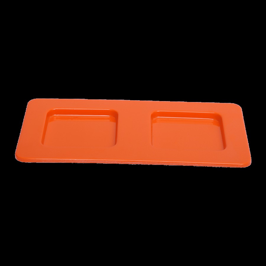 Superware Melamine Condiment With Spoon - Orange