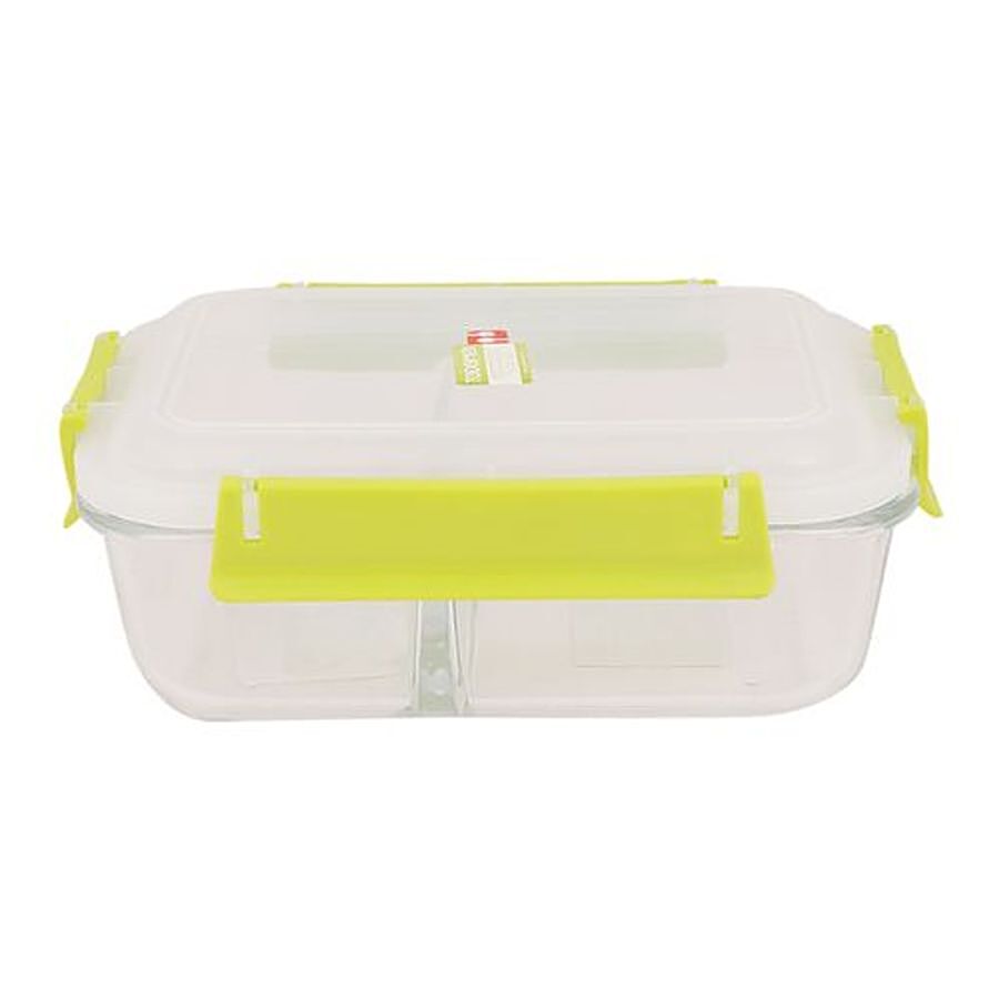 Tedemei Glass Lunch Box With Lid - Green