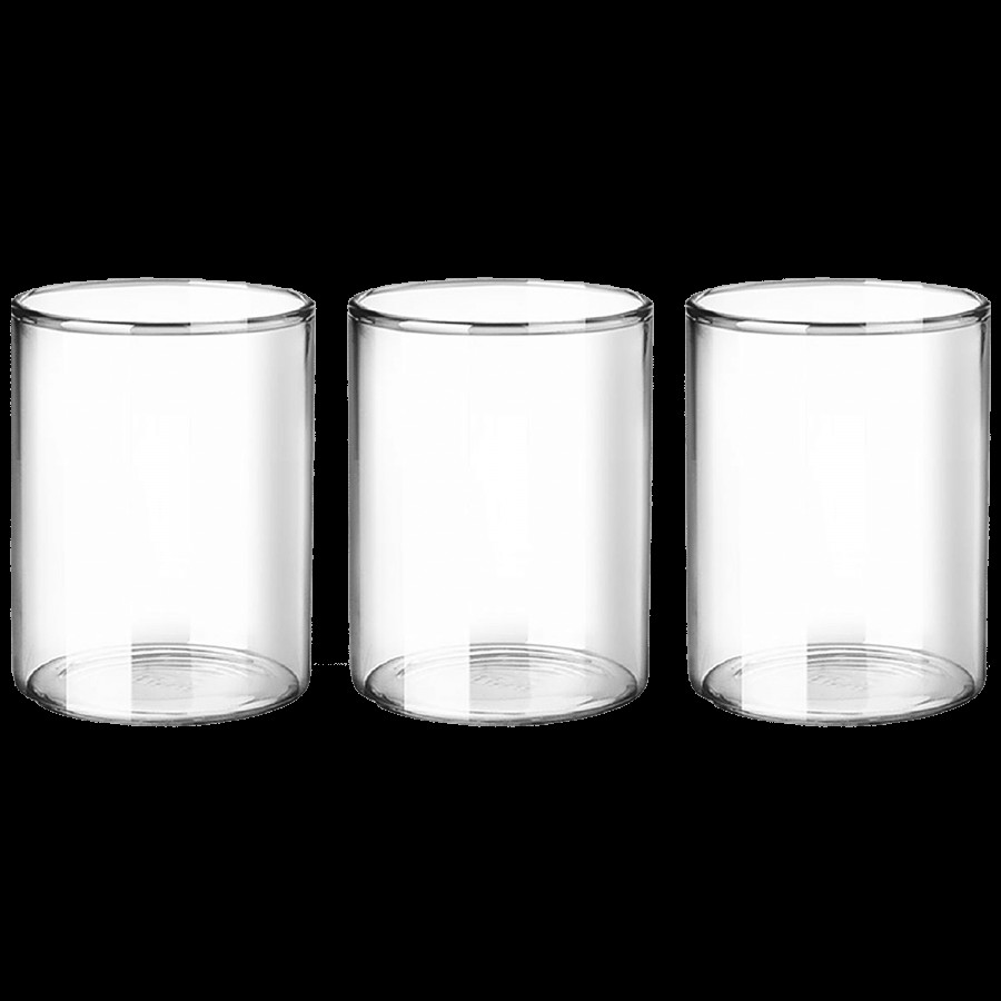 Treo Borosilicate Glass Tumbler Set - Durable