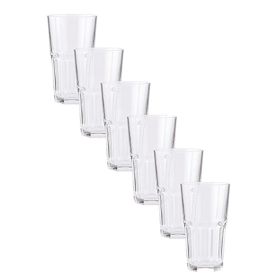 Union Glass Tumbler Set - Clear Finish