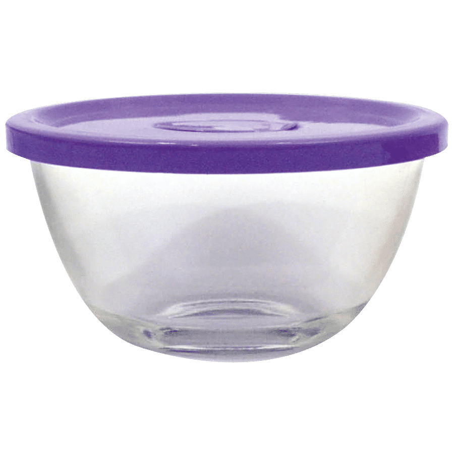 Yera Glass Mixing Bowl With Lid - Polo