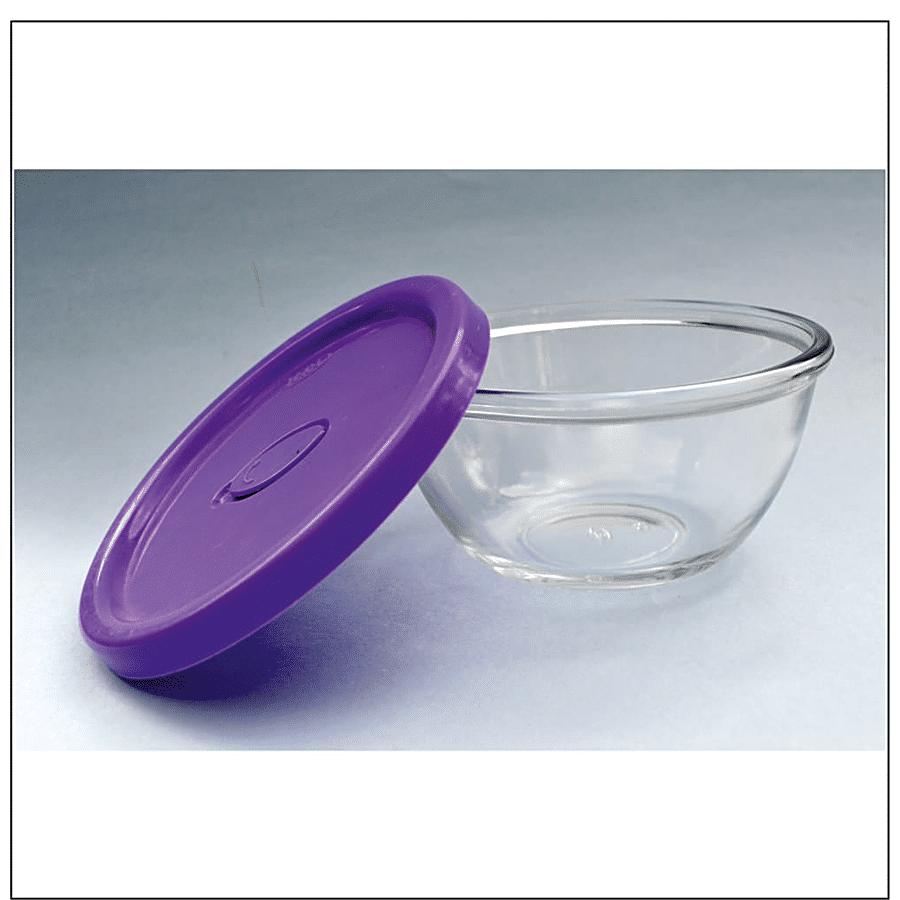 Yera Glass Mixing Bowl With Lid - Polo